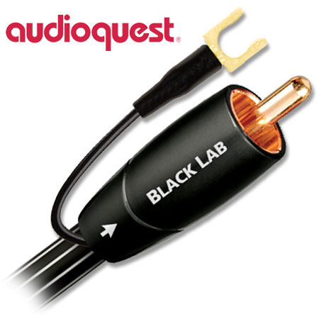 Black Lab Subwoofer Cable 2 Metre By Audioquest
