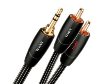 Audioquest Tower 3.5 MM to 2 RCA (2 Metres)