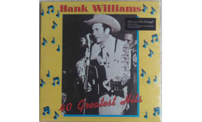 Hank Williams - 40 Greatest Hits (2 LPs)