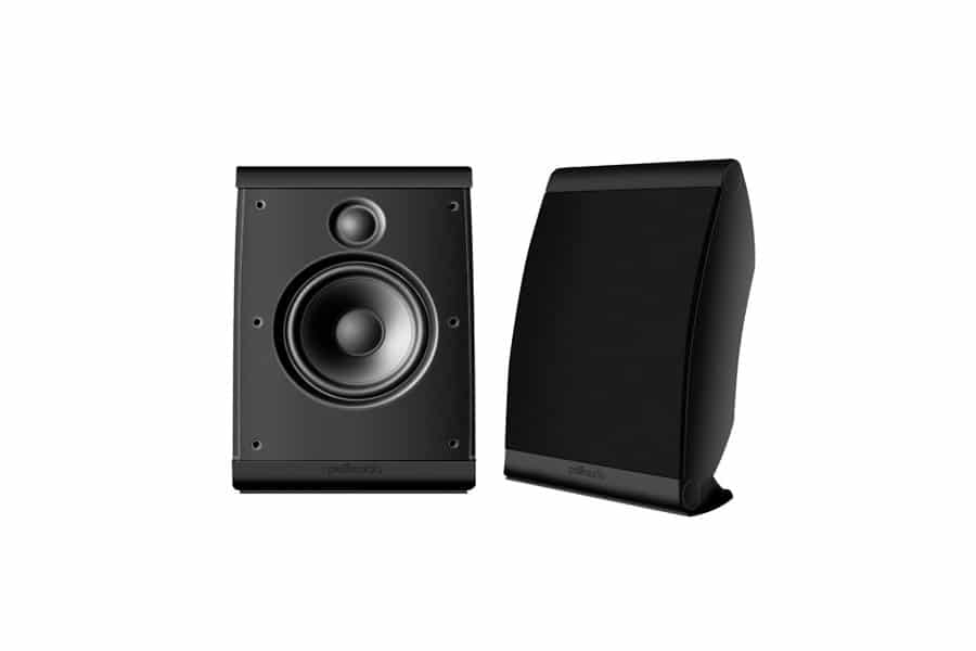 Polk Audio - OWM-3 Surround Speakers (Black) (Pair)