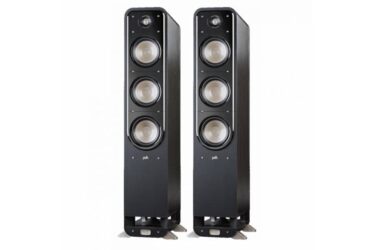 Polk Audio - S55 Tower Loudspeakers (Black) (Pair)