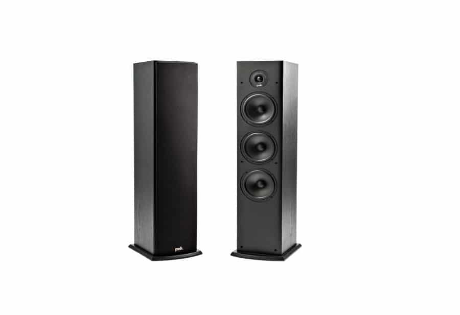 Polk Audio - T50 Loudspeaker (Black) (Pair)