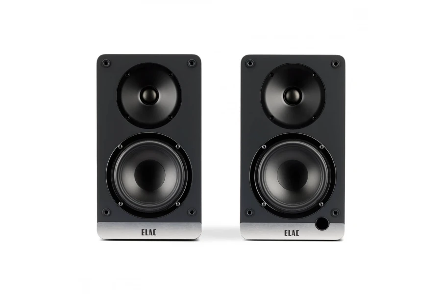 Elac - Debut ConneX DCB41 Powered Bookshelf Speakers (Black)