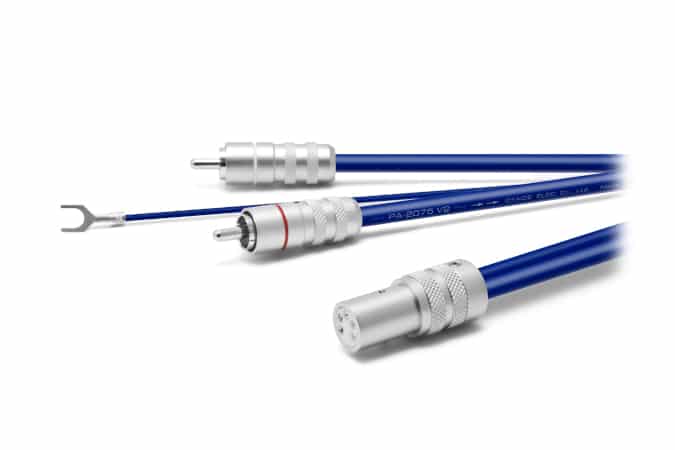 Oyaide - PA-2075 DR V2 5 pin DIN plug - RCA plug (1.2 Mtr Pair)