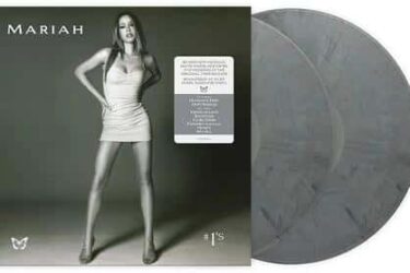Mariah Carey - #1's  (Limited Edition 2LP Metallic Silver/Black Swirl Vinyl)